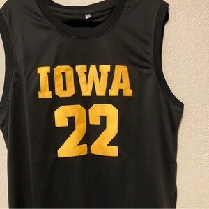 Iowa Black and Gold Men's Caitlin Clark Jersey - NEW - Sz: L